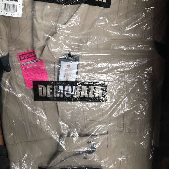 DEMOBAZA Top Coat Recondition Mens Small BRAND NEW Waxed Wool NIB - Picture 16 of 16